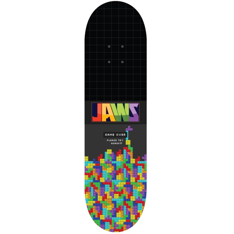 BIRDHOUSE JAWS GAME OVER DECK (8.25″) 8.25″