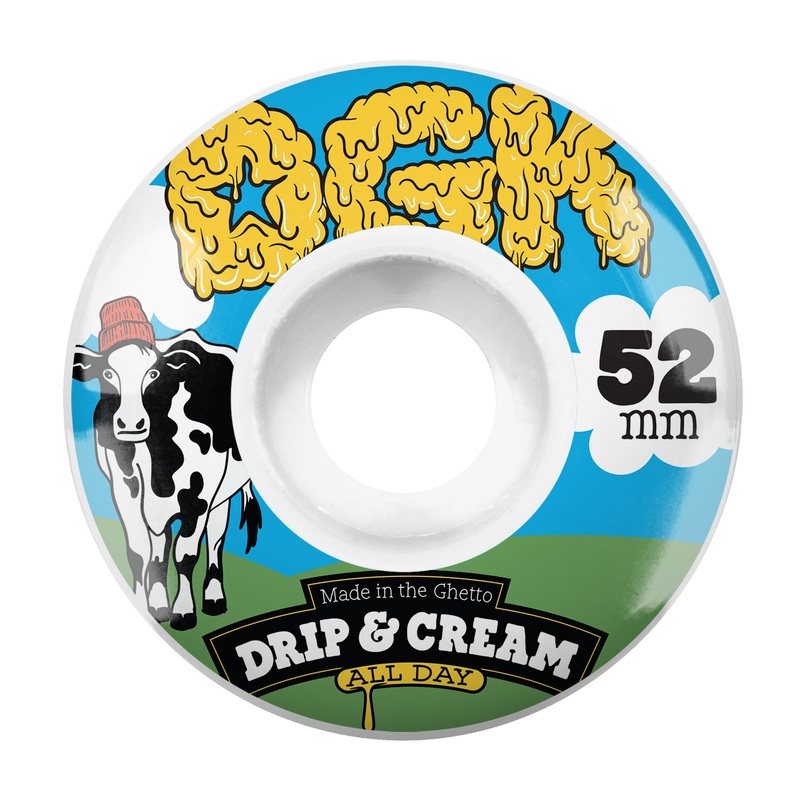 DGK WHEELS  – DRIP CREAM 101a (51MM) 51MM