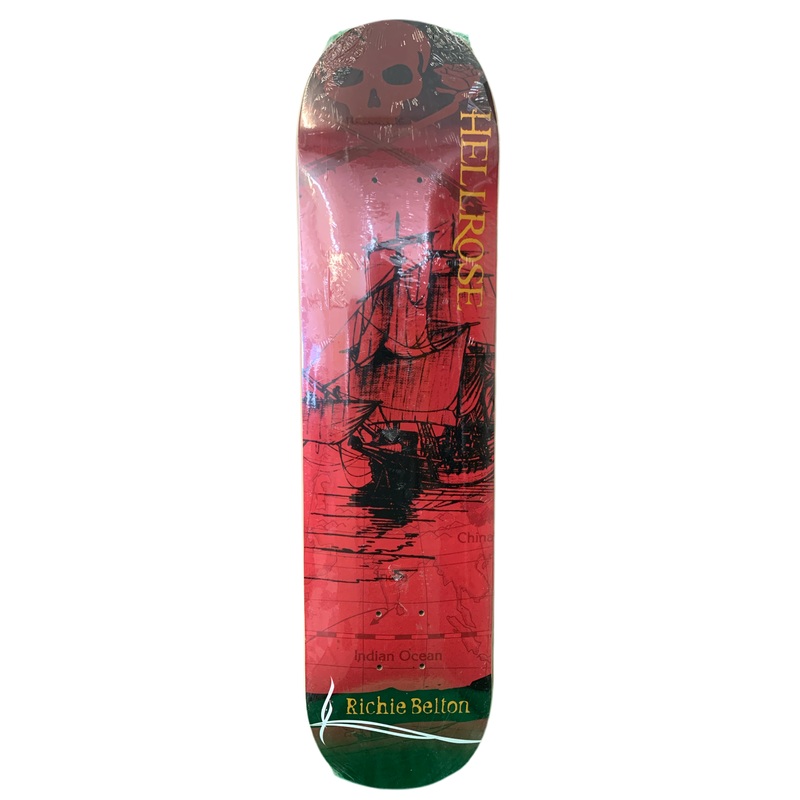 Hellrose Richie Belton Pirate Series 2005 7.5″ Classic Skateboard Deck