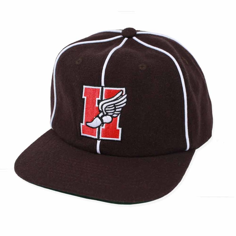 Hopps Skateboards H WINGED STRIPED SNAPBACK Dark Brown