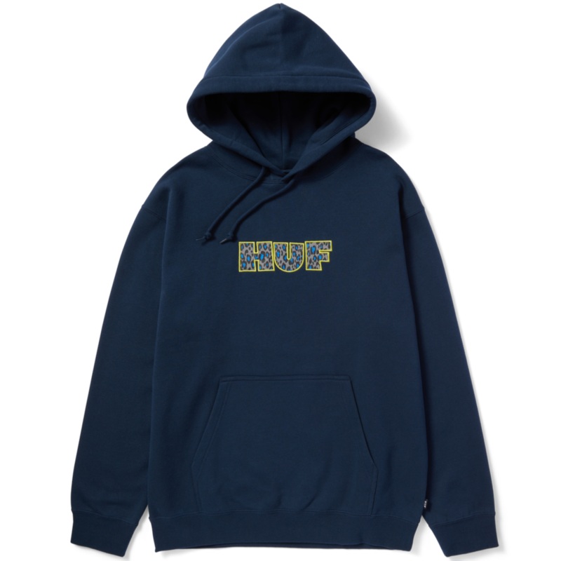 HUF CHEETAH HOOD NAVY MEDIUM