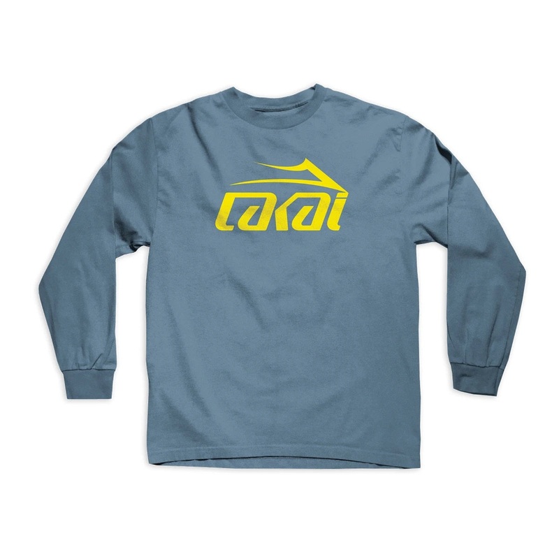 Lakai Basic Long Sleeve T-Shirt – Slate S Blue