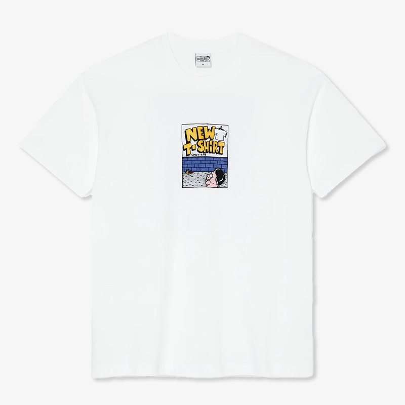 New T-Shirt Tee (White) MEDIUM
