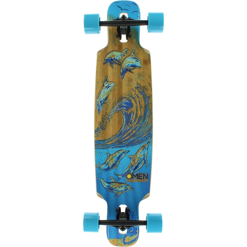 Omen Shredders Complete Longboard – 8.5″