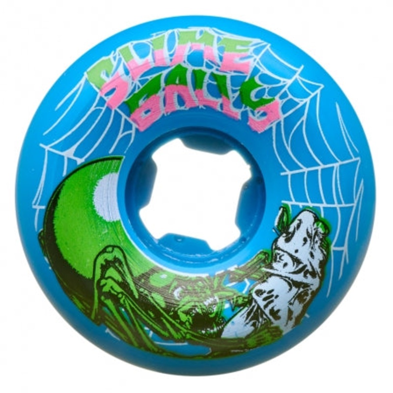 SLIME BALLS WHEELS SLIME WEB SPEED BALLS YELLOW 99A (56MM) 56MM