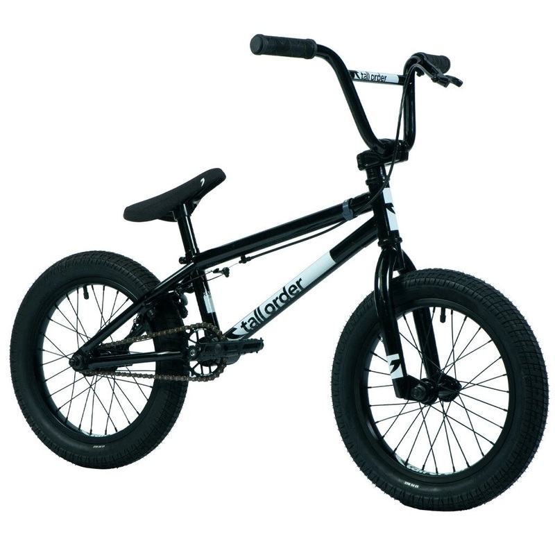 Tall Order Ramp 16 Complete BMX Bike – Gloss Black