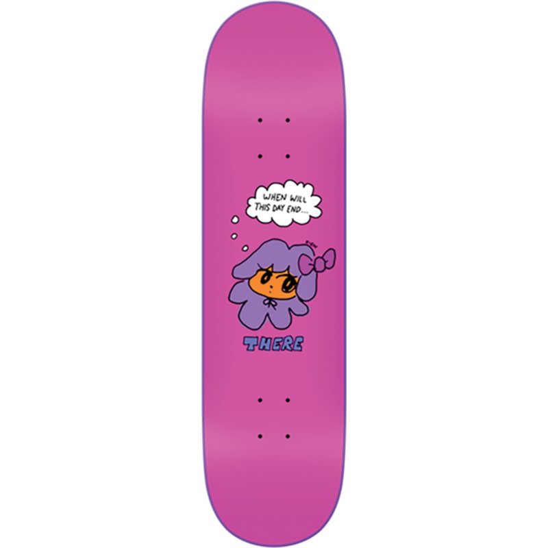 THERE CAPLES DAY END DECK FULL 8.25″ PINK