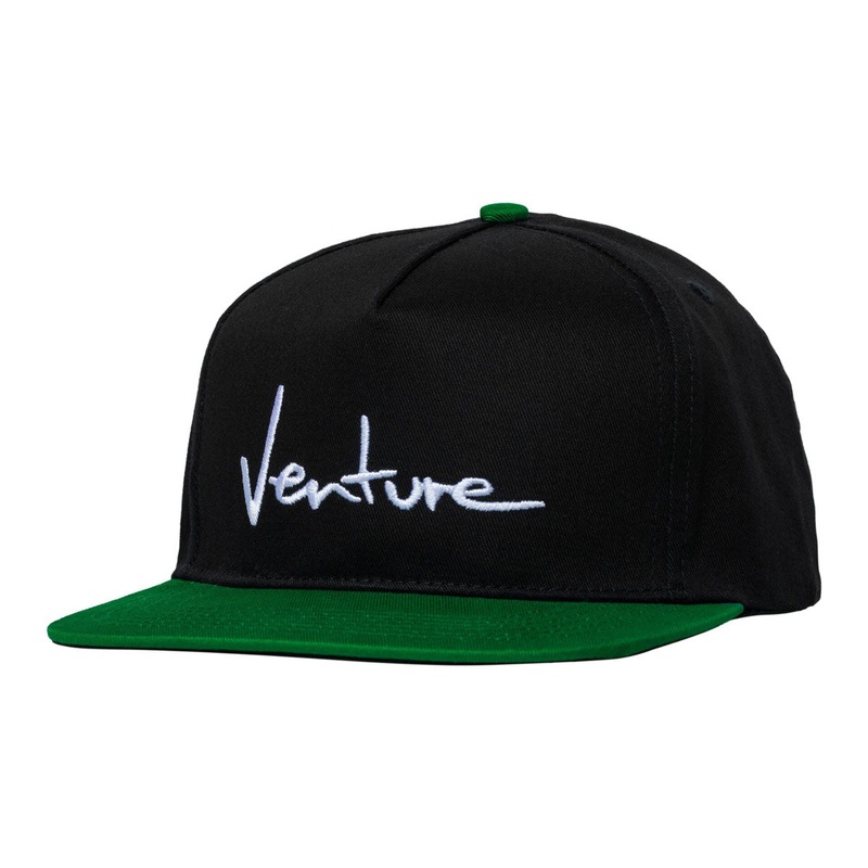 VENTURE BASIC 92′ SNAPBACK BLACK/GREEN