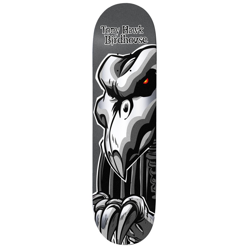 BIRDHOUSE DECK TONY HAWK FALCON 2 GUNMETAL (8.5″) 8.5″