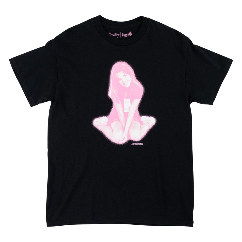 Britney Spears X Welcome – Flower tee – Black Small