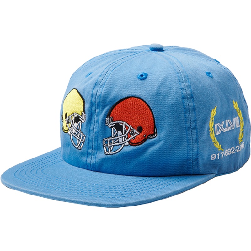 CALL ME HEAD TO HEAD HAT ADJ-BLUE