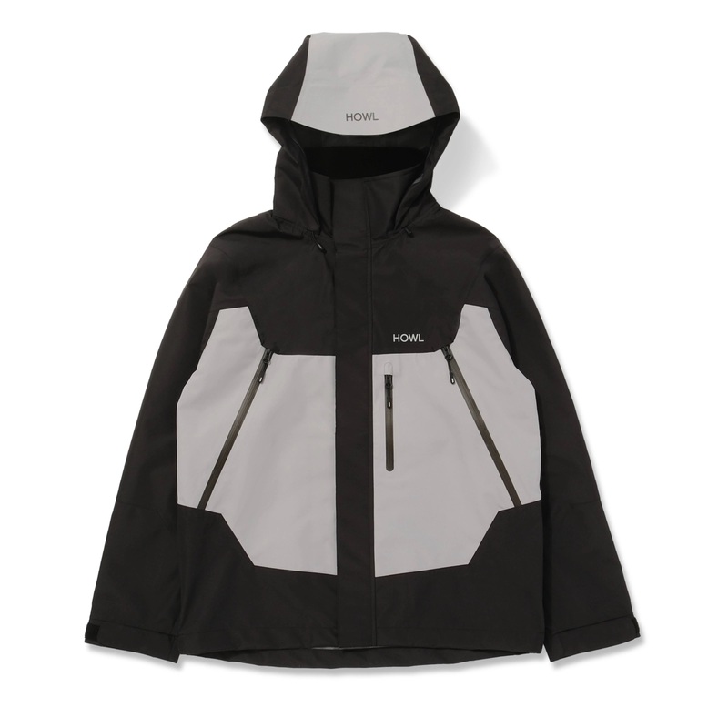 HOWL SHELL JACKET – BLACK Small