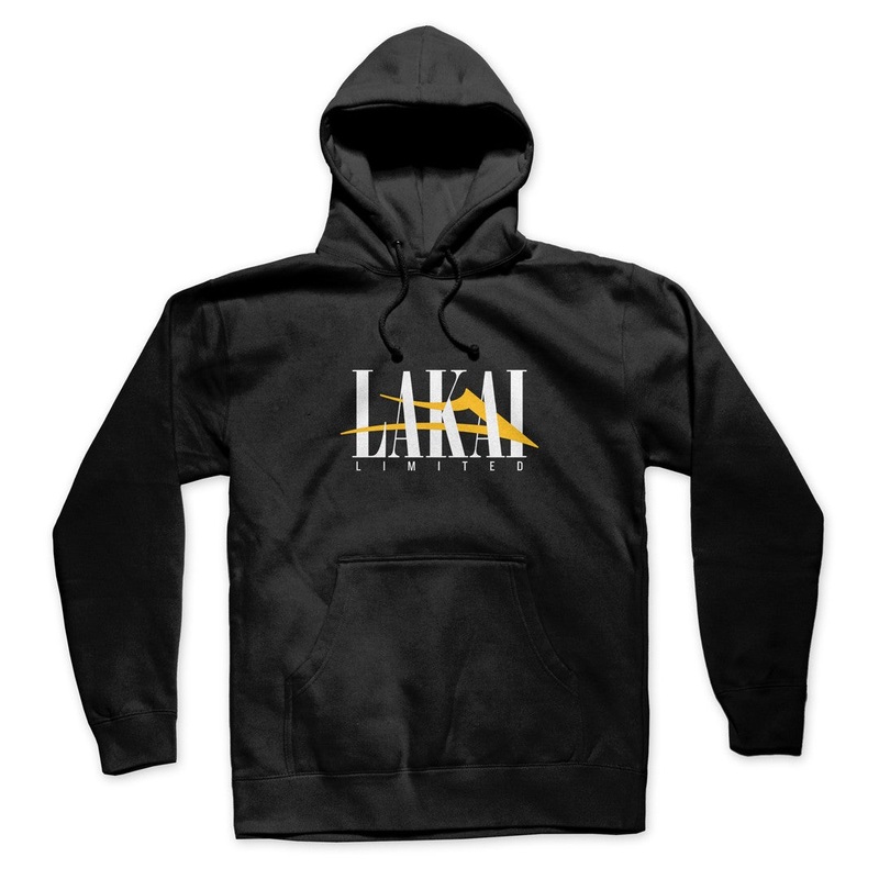 Lakai Sweatshirts Interlaced Pullover Hoodie – Black S Black