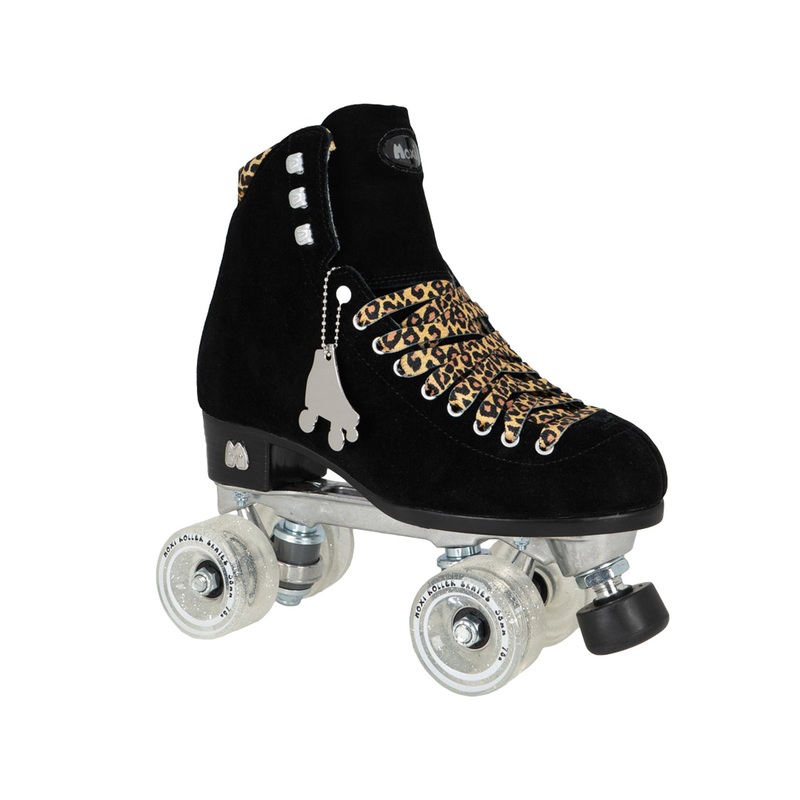 Moxi Panther Quad Roller Skate Medium – Black Suede 4