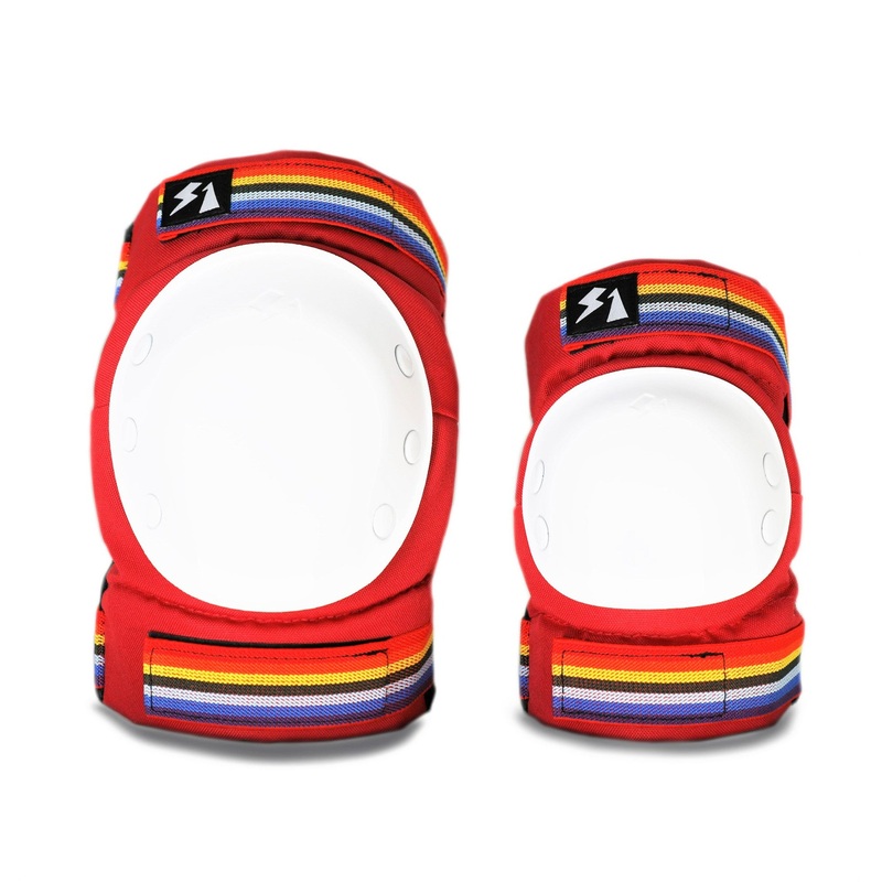 S1 Park Knee and Elbow Pad Sets – Retro Small