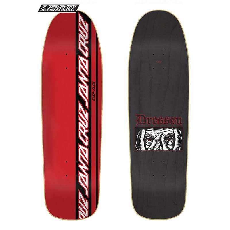 SANTA CRUZ DECK – EVERSLICK DRESSEN EYES (9.31″ X 31.94″) 9.3″
