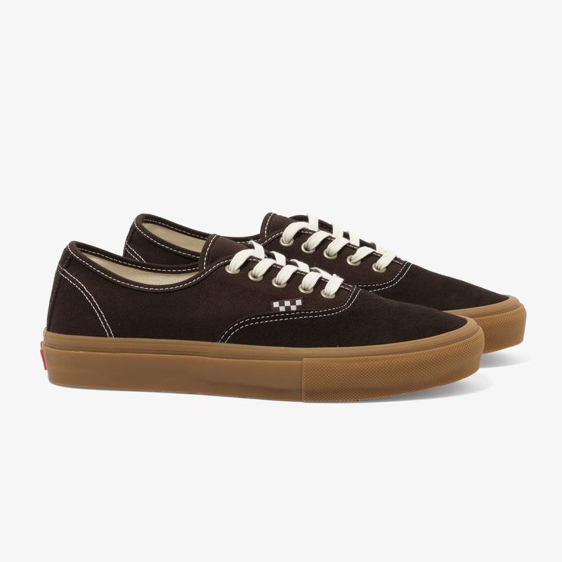 Skate Authentic (Brown/Gum) 7