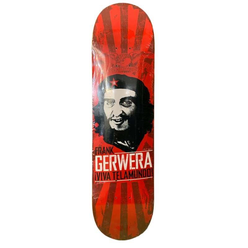 Anti Hero Frank Gerwer Che Guevara Viva Red 7.9″ Classic Skateboard Deck