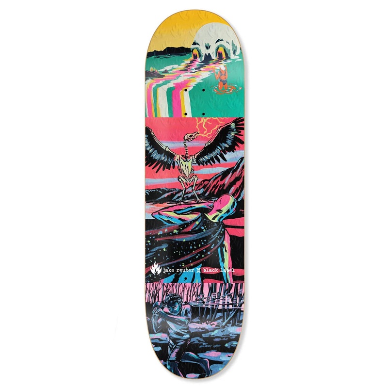 BLACK LABEL DECK – REUTER VIOLENT ACTIONS (8.75″) 8.75″