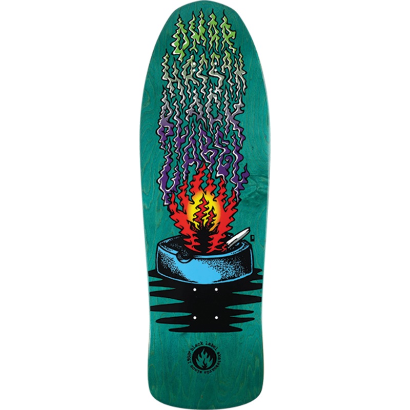 BLL HASSAN ASHTRAY 12XU DECK AQUA STAIN 10.0″x31.25″