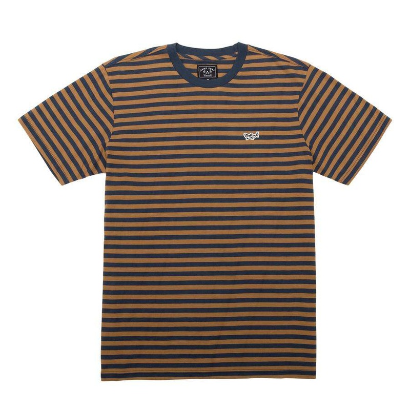 DARK SEAS VISALIA KNIT NAVY/GOLD MED
