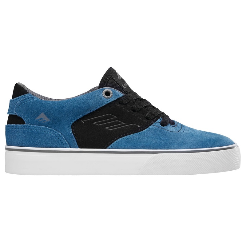 Emerica Shoes The Reynolds Low Vulc Youth – Blue/Black/White 2C Blue
