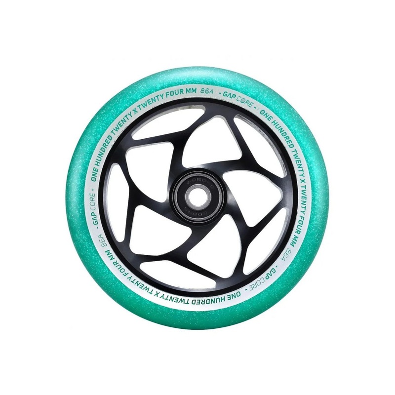 Envy Gap Core Scooter Wheels 120mm – Black/Jade (Pair)