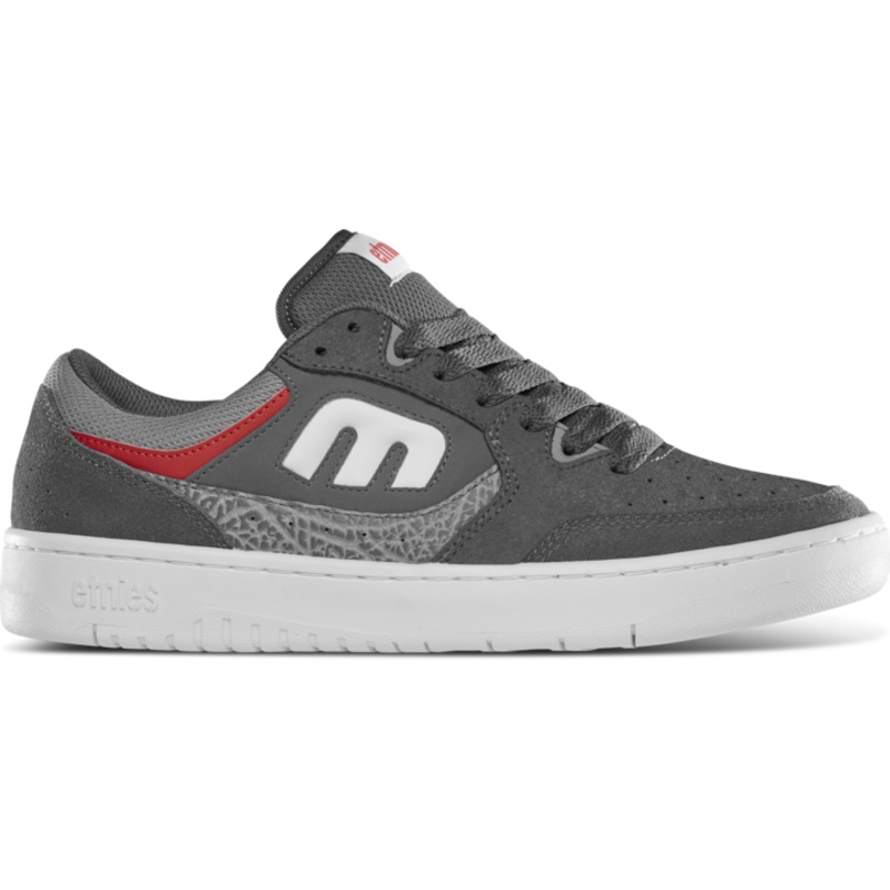 ETNIES LOOT GREY/LIGHT GREY/RED 8