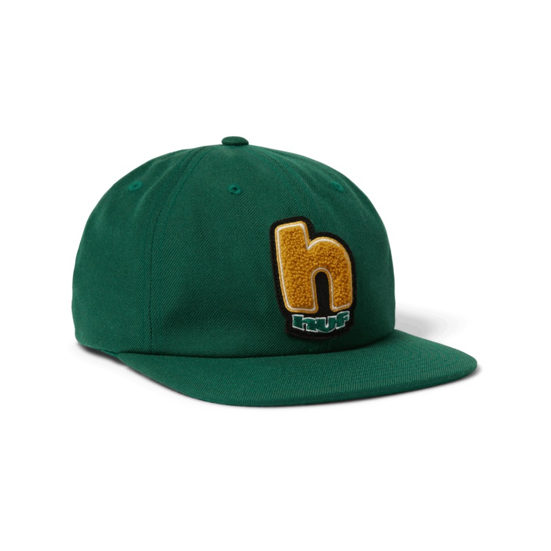 HUF MOAB H 6 PANEL HAT FOREST GREEN