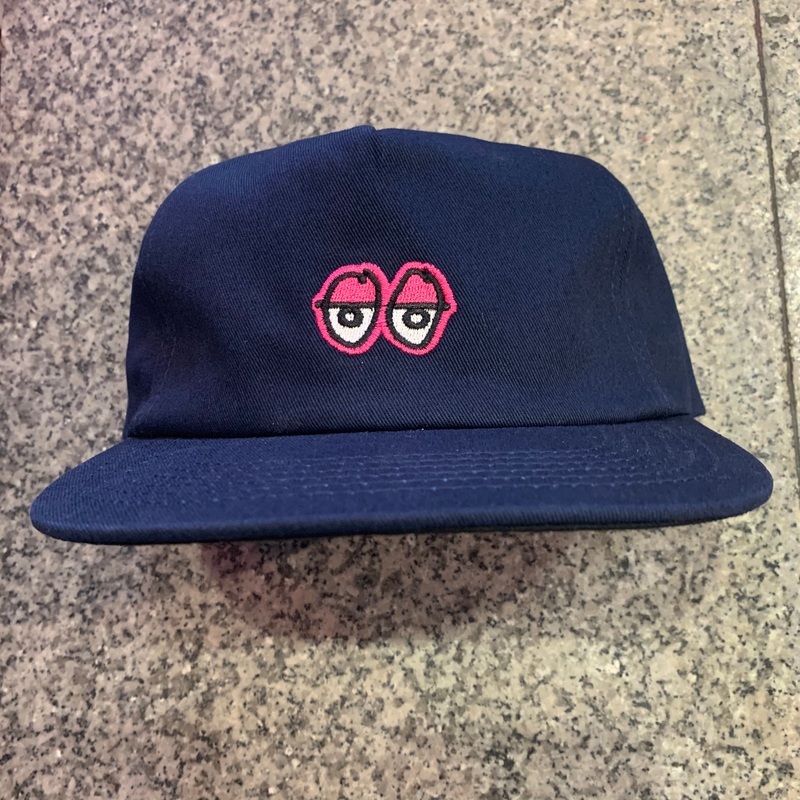 KROOKED EYES SNAPBACK NAVY