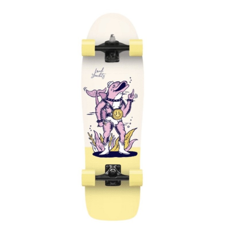 Landyachtz: Surf Life Flippy Longboard Complete