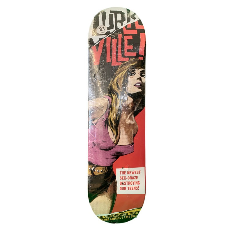 Lurkville The Uncensored Truth 8.1″ Classic Skateboard Deck