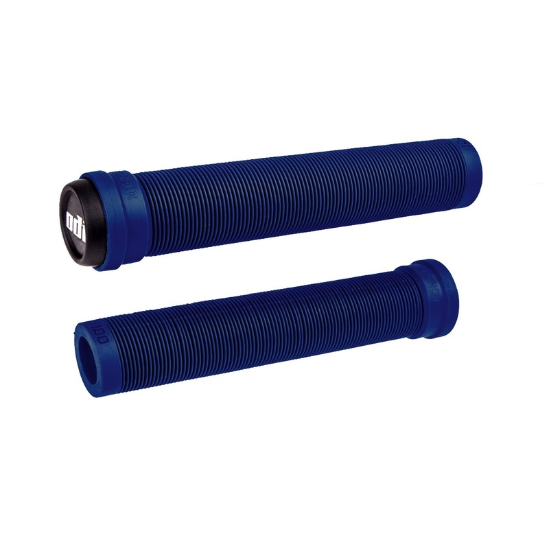 ODI Longneck SLX Flangeless Grips 160mm – Navy Blue