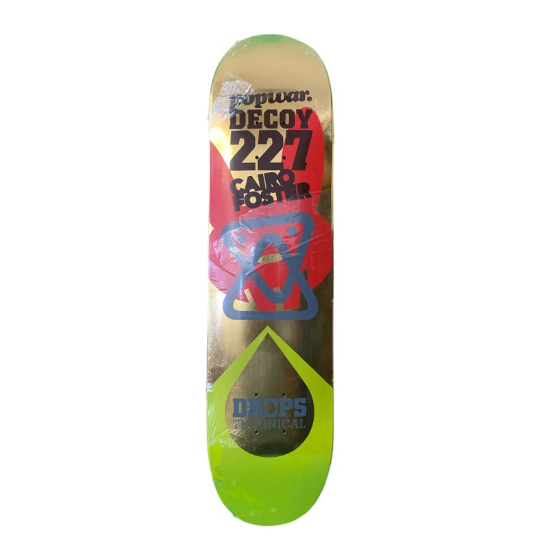 Popwar Cairo Foster Decoy 227 7.75″ Classic Skateboard Deck