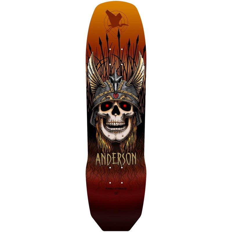 POWELL-PERALTA DECK ANDY ANDERSON 7 PLY “RUST” (8.45″) 8.45″