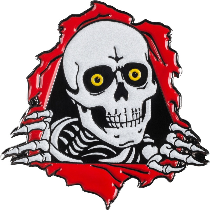 Powell Peralta Ripper Lapel Pin – Glow in the Dark