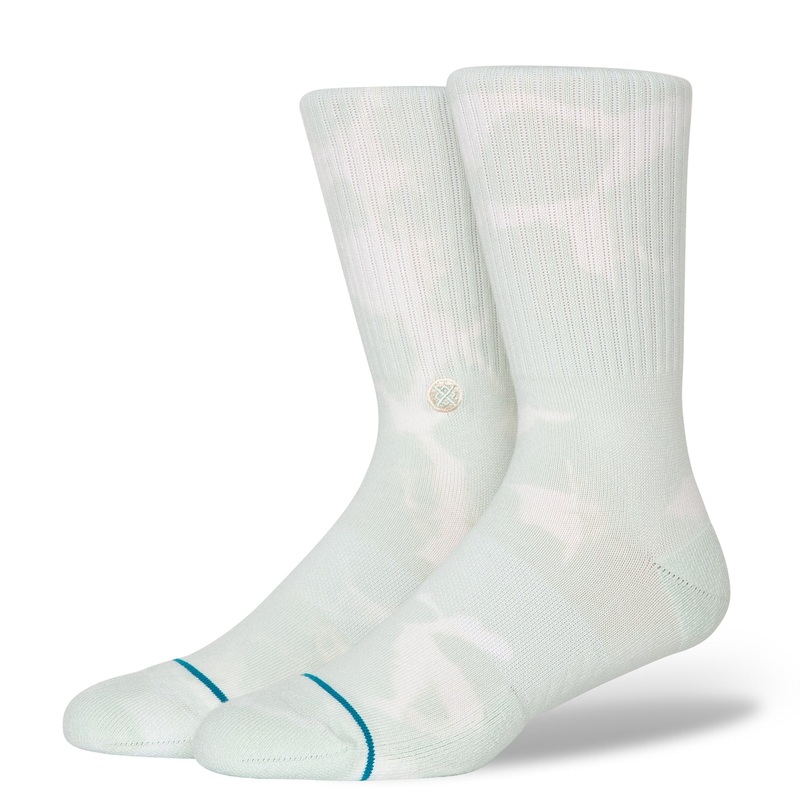 STANCE SOCKS ICON DYE – LIGHT BLUE MED