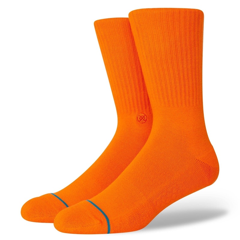 STANCE SOCKS ICON ORANGE SMALL