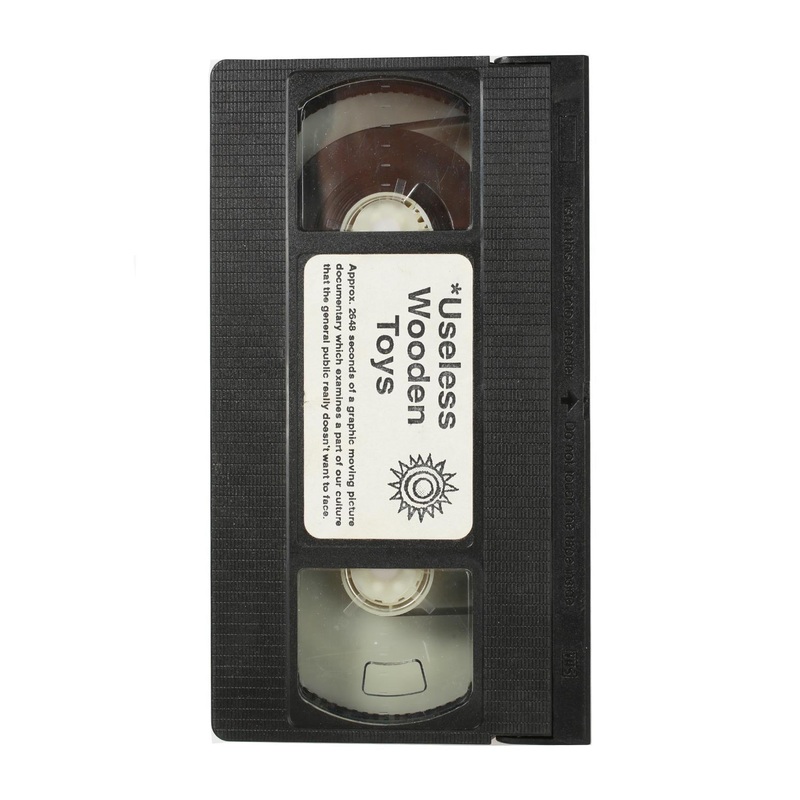Vintage New Deal Skateboards “Useless Wooden Toys” Skate Video VHS Tape 1990