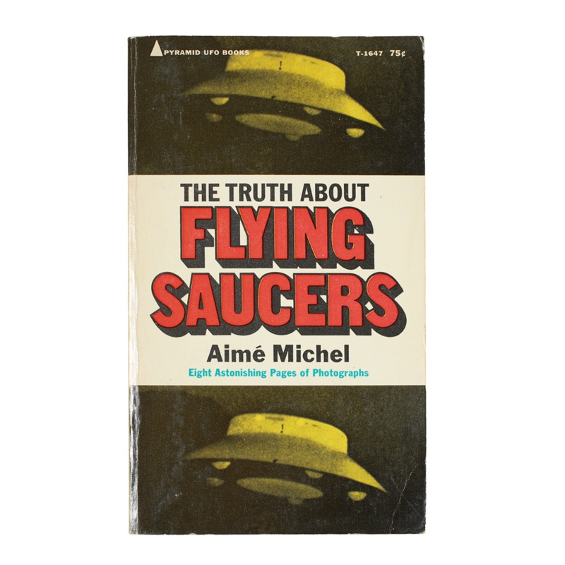 Vintage The Truth About Flying Saucers Book by Aime Michel