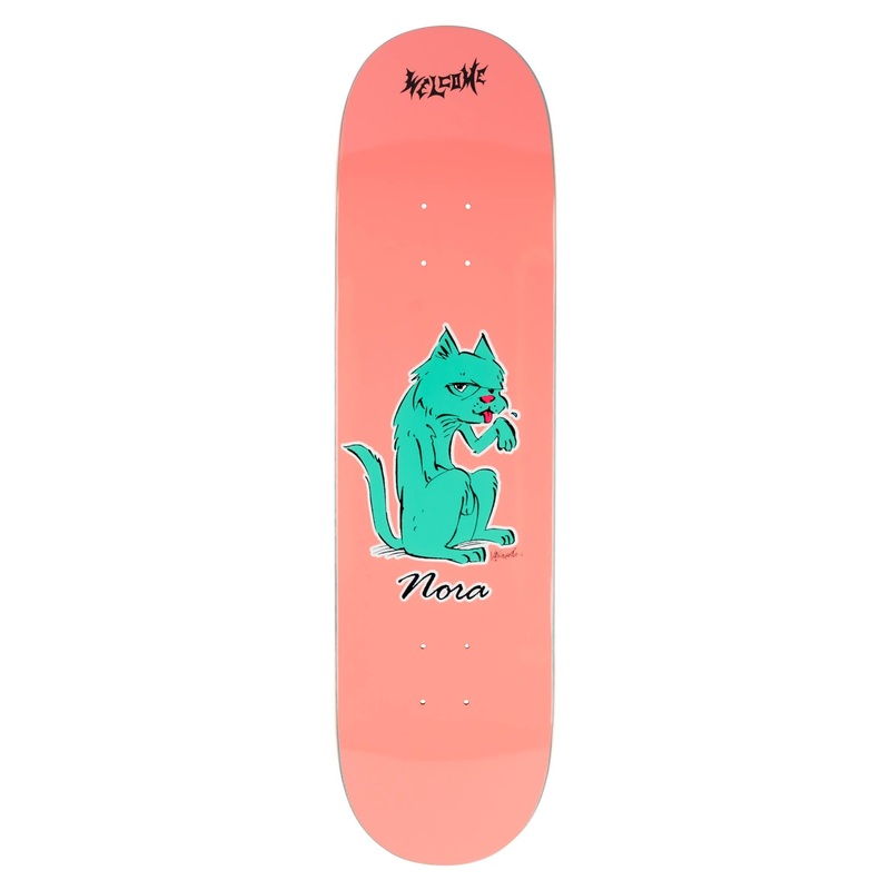 WELCOME DECK NORA FERAL ON POPSICLE (7.75″) 7.75″