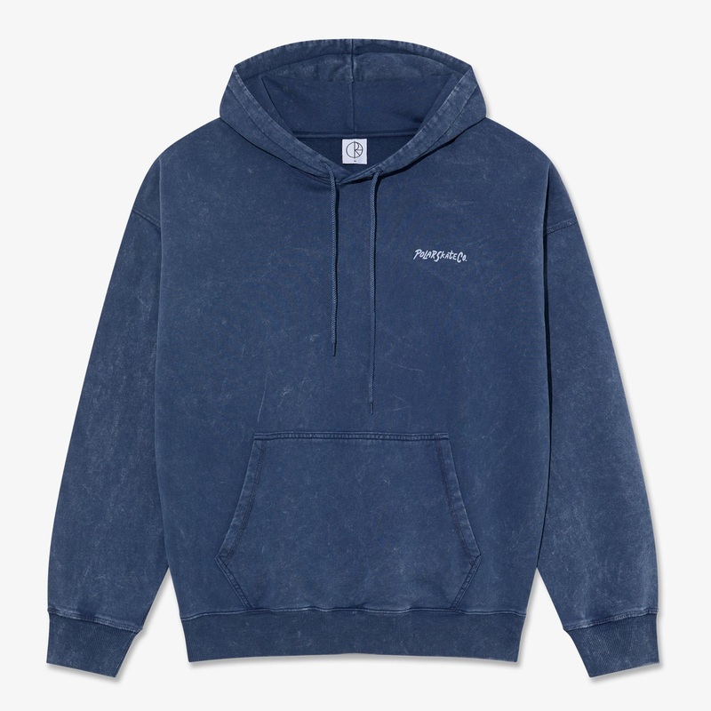 Acid Surf Logo Hoodie (Dark Blue) MEDIUM