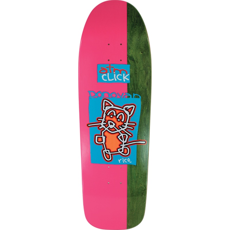 ATM RICE CAT DECK ASSORTED STAIN 10.0″x31.2″