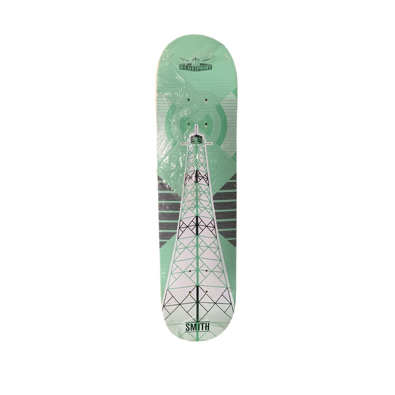 Blueprint Smith Tower 7.75″ Classic Skateboard Deck
