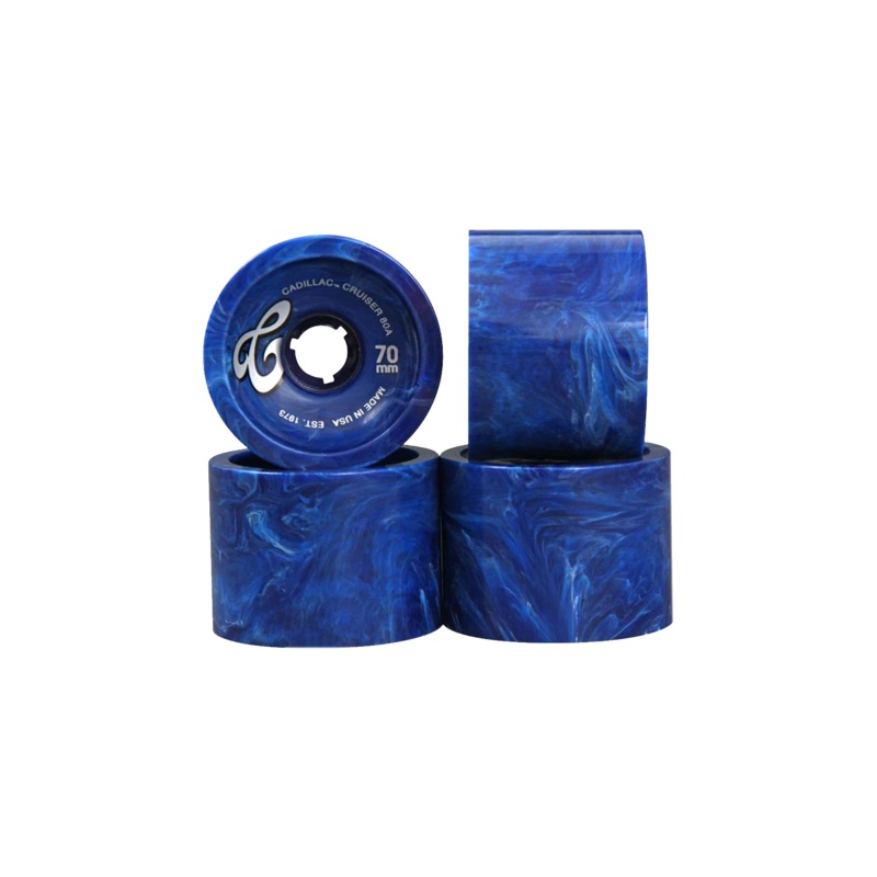 Cadillac Wheels Cruisers 70mm/80A Blue Marble