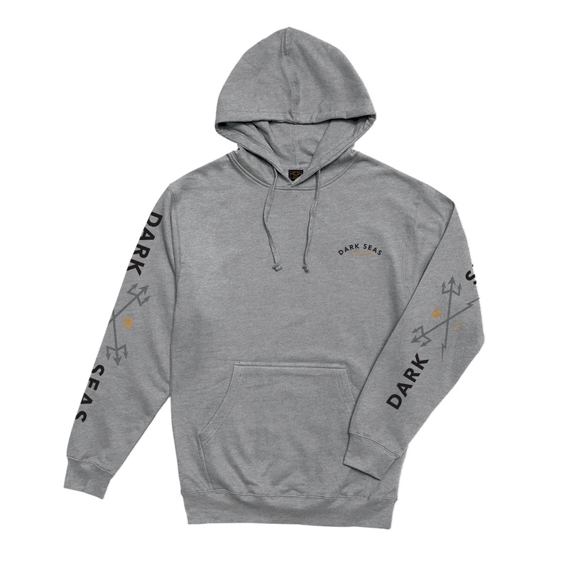 DARK SEAS HEADMASTER PREMIUM PO FLEECE HEATHER GREY SMALL