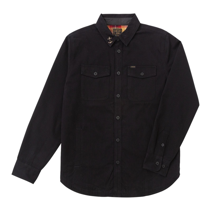 DARK SEAS MACHINIST JACKET BLACK MED