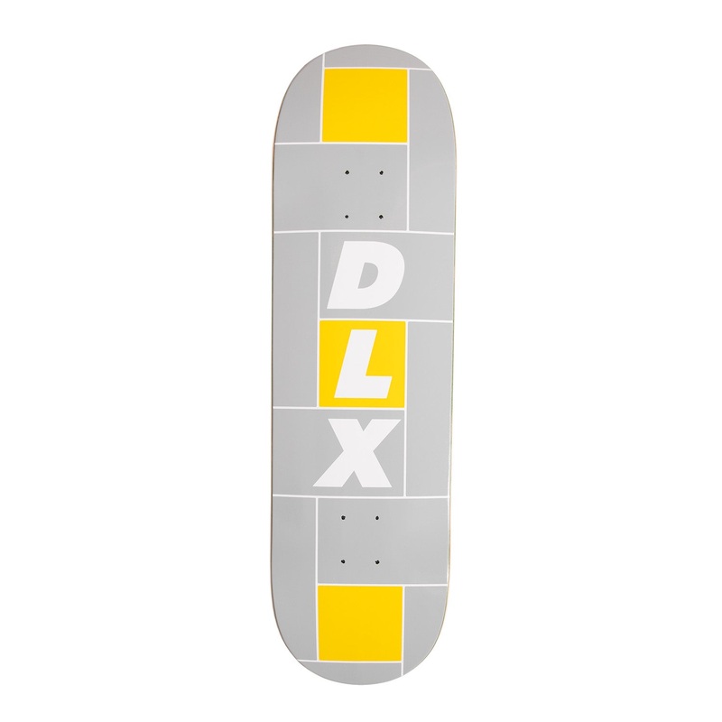DLX Tile Deck 8.75″ Grey/Yellow/White