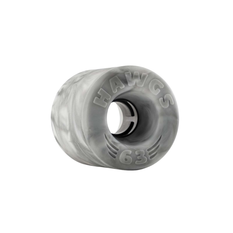 Hawgs Doozies Wheels 63mm 78a – Grey/White Swirl (Set of 4)