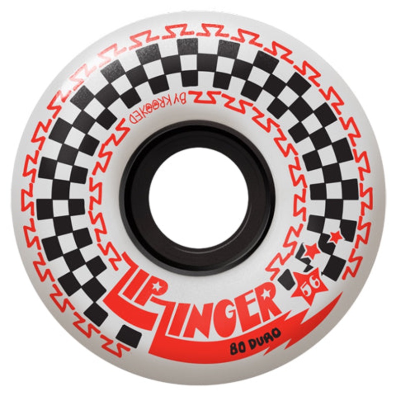 KROOKED ZIP ZINGER 80HD WHITE CRUISER (56MM) 56MM